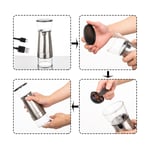 Automatic Coffee Grinder Portable Electric Coffee Grinder Home Office Use USB HG