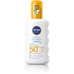 Nivea Sun Spray soothi spf50 Solskydd. 200 ml