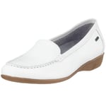 ara Kansas 4-30501-05, Mocassins Femme - Blanc-TR-SW229, 40 2/3 EU