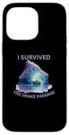 iPhone 14 Pro Max Antarctica I Survived The Drake Passage Purple Iceberg Case