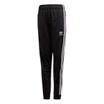 adidas SST Trackpant Sport Trousers - Black/White, 910Y