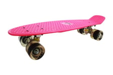 Ridge Retro 27 Skateboard complet Rose/Transparent 27'' x 7,5'' - 69 cm