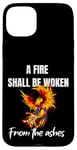 Coque pour iPhone 15 Plus Phoenix Rising Citation Rise from the Ashes Rebirth Symbol