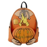 Loungefly Trick 'R Treat Backpack Flaming Pumpkin Head Sam Light Up Glow Bag