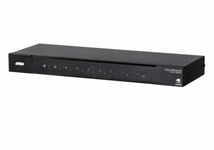 ATEN VanCryst VS0801HB 8-Port True 4K HDMI Switch - video/audio switch - 8 porter - rackmonterbar