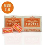 Treet Falcon Carbon Steel Double Edge Razor Blades 200-p (20x10 st)