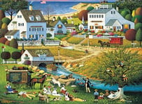 Buffalo Games - Silver Select - Charles Wysocki - Hound of The Baskervilles - 1000 Piece Jigsaw Puzzle for Adults Challenging Puzzle Perfect for Game Nights - 26.75 x 19.75