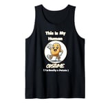 This Is My Human Costume - Funny Potato Halloween Design Tank Top