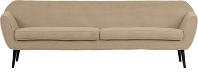 Rocco, Loungesofa, sandfarve, H75x230x82 cm