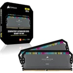 Corsair DOMINATOR PLATINUM RGB 32GB (2x16GB) DDR5 DRAM 6000MT/s CL36 AMD EXPO Memory Kit - CMT32GX5M2D6000Z36