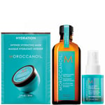 Moroccanoil Treatment 100ml with Free Leave in Conditioner 50ml and Free Intense Hydrating Mask 30ml (Worth £53.30)