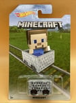 Hot Wheels Minecraft Minecart Steve New Long Card MINECRAFT 2016 Kids Gift Toy