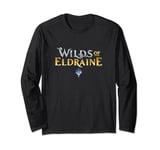 Magic: The Gathering Wilds Of Eldraine Big Chest Text Logo Long Sleeve T-Shirt