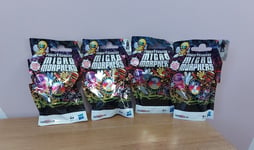 4 x Power Rangers Micro Morphers Series  2 Figures Hasbro Blind Bags NEW