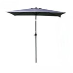 Urban Living SUNNYDAYS PARASOL VILLA VERDE 135X210CM INCLINABLE GRIS ANTHRACITE