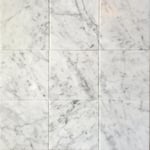 Marmor Italian Marble Bianco Carrara Slipad 10x10 cm