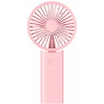 Tlily - Portable Mini Ventilateur usb LanièRe Rechargeable à Main Trois Vitesse Du Vent Voyage Ventilateurs Portables Rose