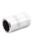 SNA Europe Bahco 1/2 square drive sockets with metric bi-hex profile 19 mm