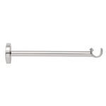 Support long pour barre à rideau GoodHome Olympe ⌀19mm chrome