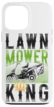 iPhone 13 Pro Max Lawn Mower Mowing Dad Father Landscaper Tractor Lawn Mower Case