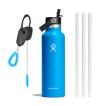 Hydro Flask Standard Straw Cap 21oz Starter Kit, Pacific