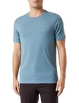 BOSS Mens T-Shirt Open Green M