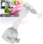 Rallonge Robinet Cuisine Aérateur de Robinet 360° Pivotant 2 Modes Robinet Filtre Economiseur D'eau pour Robinet de Cuisine (18cm-Gray)