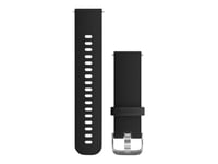 Garmin Quick Release Band - Klokkestropp For Smart Armbåndsur - Svart - For Vívomove Hr Premium, Hr Sport