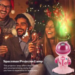 (Pink)Star LED Night Light Projector USB Astronaut Star Projector Lamp RGB SG