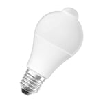 Osram 827 E27/75W Liiketunnistin LED-lamppu