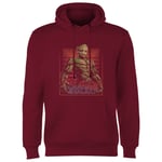 Guardians of the Galaxy I Am Retro Groot! Hoodie - Burgundy - XL