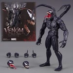 Venom Legends Action Figure Joint Movable Toys Change Face Statue Model Doll Col