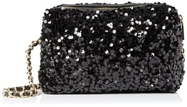 ABRO Sac Louna, Mixte, Noir/Doré (Black/Gold)