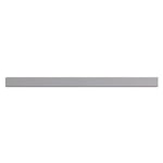 Rail coulissant alu finition argent pour porte coulissante 8mm - longueur 2000 mm - AURYS NORMANDIE