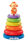 VTech Stack and Discover Rings, Colourful, Textured Rings for Sensory Play, Stacking Toys with Sounds, Phrases and Songs, Cute Baby Interactive Toy with Colours, Numbers and Shapes, Ages 6-36 Months