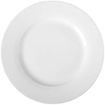 Amazon Basics lot de 6 Assiettes Plates en Porcelaine, 26.67 cm