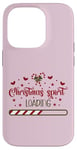 Coque pour iPhone 14 Pro Drôle et mignon de Noël en forme de canne à sucre d'orge