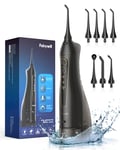 Fairywill Cordless Water Flosser Teeth Cleaner Portable Dental Floss 7 Jet Tips