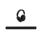 Sonos Arc + Ace Wireless Headphones - Black