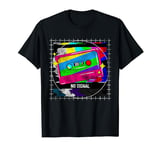 1980 Vaporwave Retro 80s Party Cassette No signal Tv Screen T-Shirt