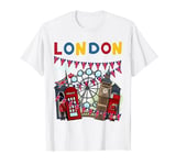 London Souvenirs Idea For Kids & British Memorabilia London T-Shirt