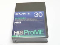 10x Sony Hi8 Pro ME E5-30HMEX Pro Metal Professional Use 8mm Camcorder Tape