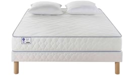 Matelas + sommier Ressorts 160x200 cm MERINOS SUPER TRIO