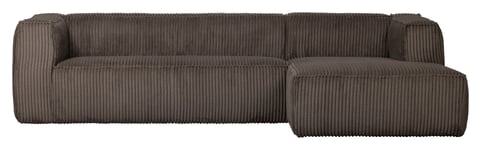 WOOOD Woood Bean Sofa m. høyrevendt Sjeselong - Mud