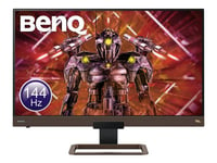 BenQ EX2780Q - Écran LCD - 2560 x 1440 WQHD @ 144 Hz - IPS - 350 cd/m² - 1000:1 - DisplayHDR 400 - 5 ms - 2xHDMI, DisplayPort, USB-C - haut-parleurs - marron métallisé