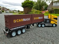 Europe Container Felixstowe Lorry Truck 2.4GZ Radio Remote Control Car 44cmL 