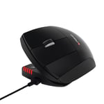 Contour Unimouse | Award Winner Ergonomic mouse with Thumb support | Wired mouse | Vertical Mouse for Left-Handed | 35 to 70 degrees angle | 6 buttons + scroll | For Windows and Mac