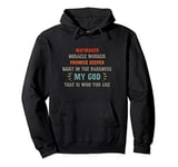 Waymaker Miracle Worker Promise Keeper John 3:16 - Christian Pullover Hoodie