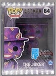 ✴️ Funko pop 64 The Joker - Figurine Art Series - Box Plexiglass Batman ✴️