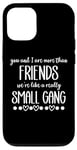 iPhone 12/12 Pro You & I are More Than Friends We're Like a Really Small Gang Case